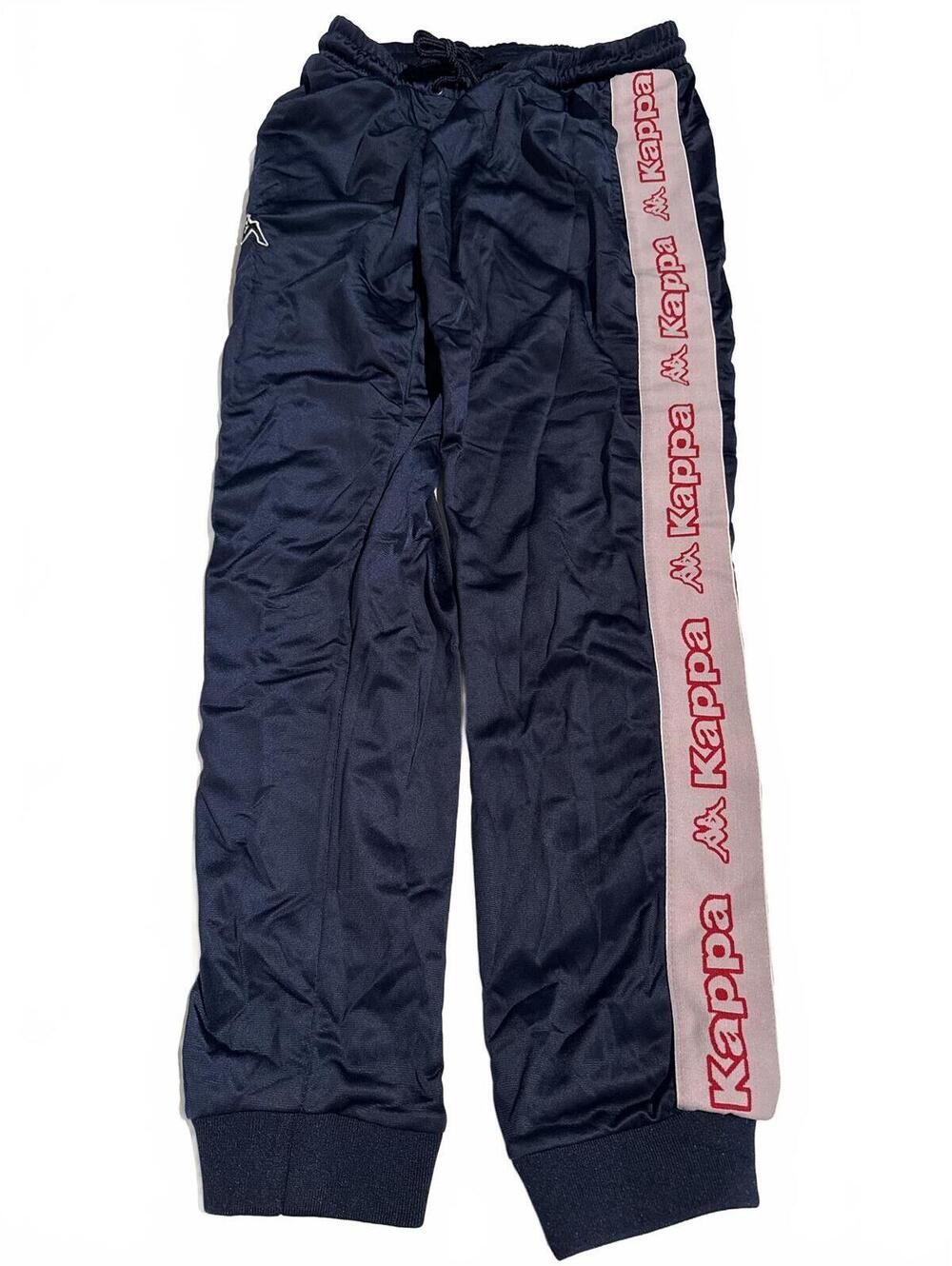 Kappa Track Pants Jogger Navy - Boys 12 Years